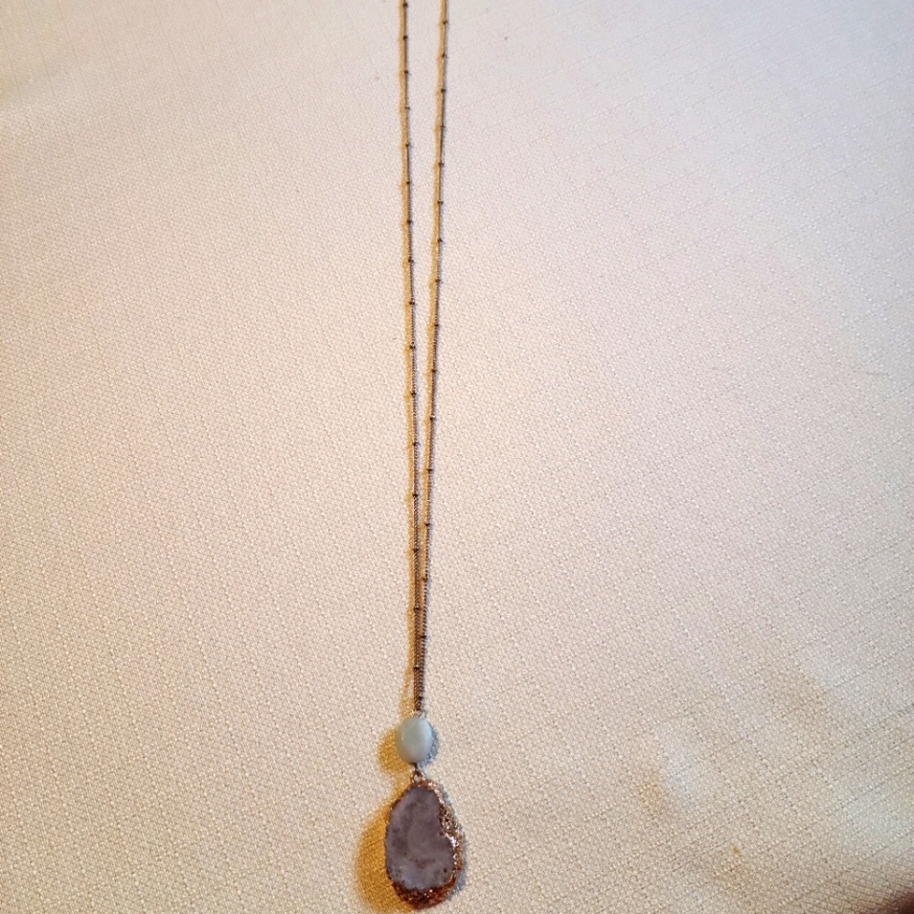 BKE Amethyst Necklace